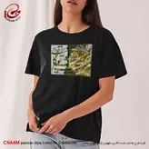 تیشرت هنری ایرانی با شعر مرا کیفیت چشم تو کافیست برند چام 7322