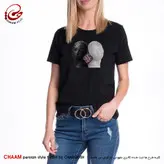 تیشرت هنری با طرح کی ببینم مرا چنان که منم برند چام 2742