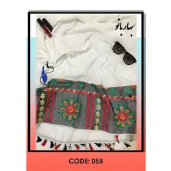 شال کژال | سوزن دوزی و با کیفیت؛ کد 055