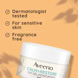 مرطوب کننده و آبرسان جو دوسر آوینو – Aveeno Calm+Restore oat gel moisturizer