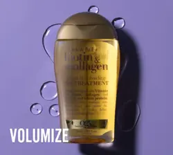 تریتمنت روغنی بیوتین و کلاژن مو او ژ ایکس – ogx Weightless Healing Oil biotin & collagen oil treatment