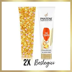 ماسک مو داخل حمام پنتن مخصوص مو شکنندهPantene Doğal Sentez Yağ Terapisi Saç Bakım Kremi