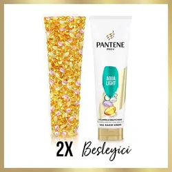 ماسک مو داخل حمام پنتن مخصوص مو خشکPantene Aqua Light Saç Bakım Kremi