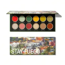 پالت سایه شیگلم رنگ Stay Fuego Mexico City8489468597854864