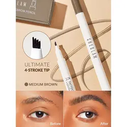 هاشور ابرو شیگلم رنگ Medium Brown65415689489474