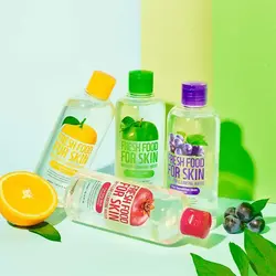 میسلار واتر سیب پوست چرب فارم اسکینFreshfood For Skin Micellar Cleansing Water