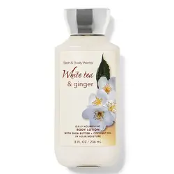 لوسیون بدن بث اند بادی White Tea & GingerWhite Tea & Ginger Daily Nourishing Body Lotion