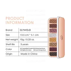 پالت سایه او تو او رنگ Shining Sweet BrownShining Sweet Brown