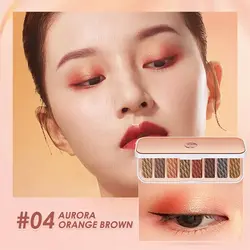 پالت سایه او تو او رنگ Aurora Orange BrownAurora Orange Brown