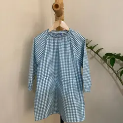 سارافون دخترانه برند لوپیلو آلمان، بسیار شیک وخاص سایز 2تا4سال قد لباس 58پهنا 40