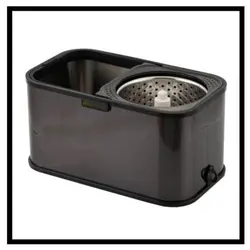 سطل و طی چرخشی تمام استیل برند ws