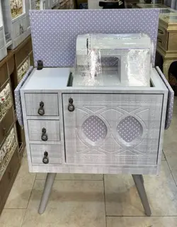 میز اتو و چرخ خیاطی مدل آسانسوری