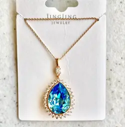 گردنبند کریستال اصل سواروسکی کد ۶۰۹۱