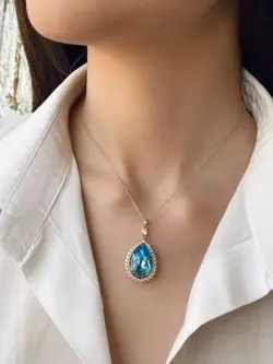 گردنبند کریستال اصل سواروسکی کد ۶۰۹۱