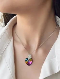 گردنبند کریستال اصل سواروسکی کد ۴۳۹۷