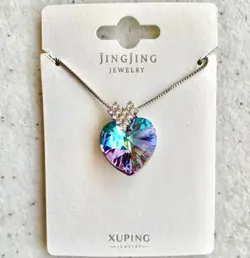 گردنبند کریستال اصل سواروسکی کد ۴۳۹۷