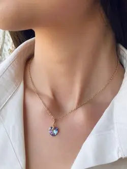 گردنبند کریستال اصل سواروسکی کد ۱۹۸۹