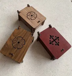 جعبه چوبی زیورآلات