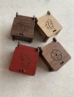 جعبه چوبی زیورآلات