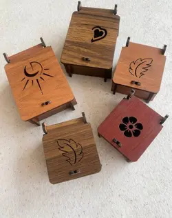 جعبه چوبی زیورآلات