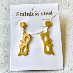 گوشواره استیل طرح ماسک کد ۳۹۹