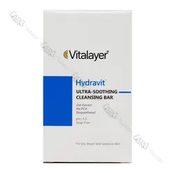 پن هیدراویت مناسب پوست های خشک و اتوپیک و حساس ویتالیر | Vitalayer Hydravit ULTRA-SHOOTHING CLEANSING BAR