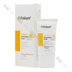 فلوئید ضد آفتاب ویتامین سیSPF 50 ویتالیر | Vitalayer Vitamin C SUNSCREEN FLUID SPF 50