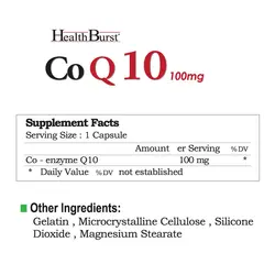 کوآنزیم کیوتن هلث برست | Health Burst Co Q10