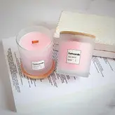 شمع گیاهی و معطر فرین با شات یخی-سایز بزرگ
