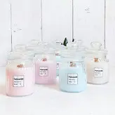 شمع معطر با شیشه صدفی