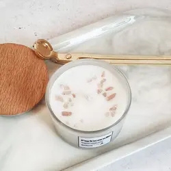 شمع گیاهی و معطر فرین با شات یخی-سایز کوچک