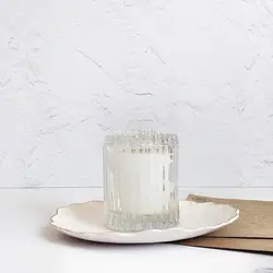 شمع شیشه ای خورشید ; در دار و معطر