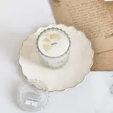 شمع شیشه ای خورشید ; در دار و معطر