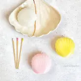 شمع گیاهی صدف