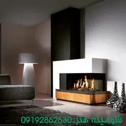 شومینه گازی دو طرفه ال کد213
