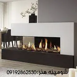 شومینه گازی دو طرفه ال کد216