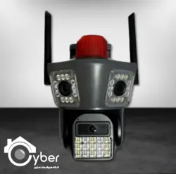 دوربین مینی اسپیددام سیمکارتی IP تحت شبکه چرخشی 8MP 4K دو لنزه بیسیم مدل C10-546