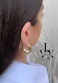 گوشواره مینیمال طلایی