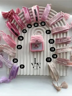 دستبند کریستین دیور پارچه ای