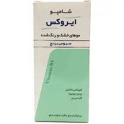 شامپو روزانه عصاره برنج ایروکس (موهای خشک و رنگ شده) » فروشگاه آنلاین عطاری معماریانی
