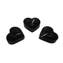 شمع وارمر قلب مشکی » فروشگاه آنلاین عطاری معماریانی