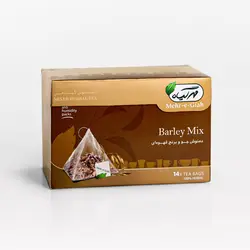 دمنوش جو و برنج قهوه ای مهر گیاه 14 عددی » فروشگاه آنلاین عطاری معماریانی