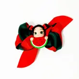 گیره مو دخترانه مدل یلدایی طرح پاپیون