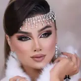 ریسه پیشانی بند نگینی آویز دار