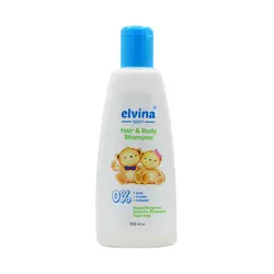 شامپو سر و بدن کودک 250 میلی لیتری الوینا – Elvina