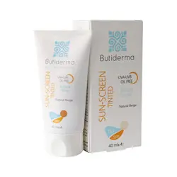 کرم ضد آفتاب فاقد چربی SPF50 بیوتی درما-Butiderma