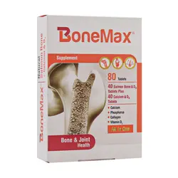 قرص بن مکس فارمد سلامت سینا – Pharmed Salamat Sina Bone Max 80 Tabs – بن مکس- Bone Max