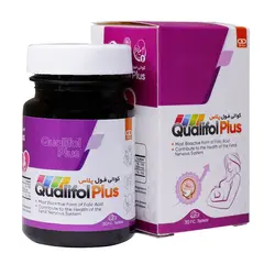قرص روکش دار کوالی فول پلاس دکتر گیل 30 عدد_ Dr Gil Qualifol Plus _ دکترگیل