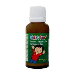 قطره خوراکی آدزوفر بنیان سلامت کسری 30 میلی لیتر ـ BSK Adzofer Pediatric Oral Drops 30 ml  ـ بنیان سلامت کسری