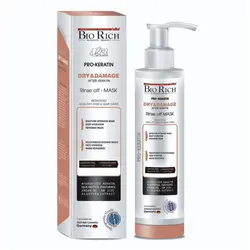 ماسک مو کراتین بایوریچ حاوی پروتئین ابریشم با آبکشی_ بایوریچ